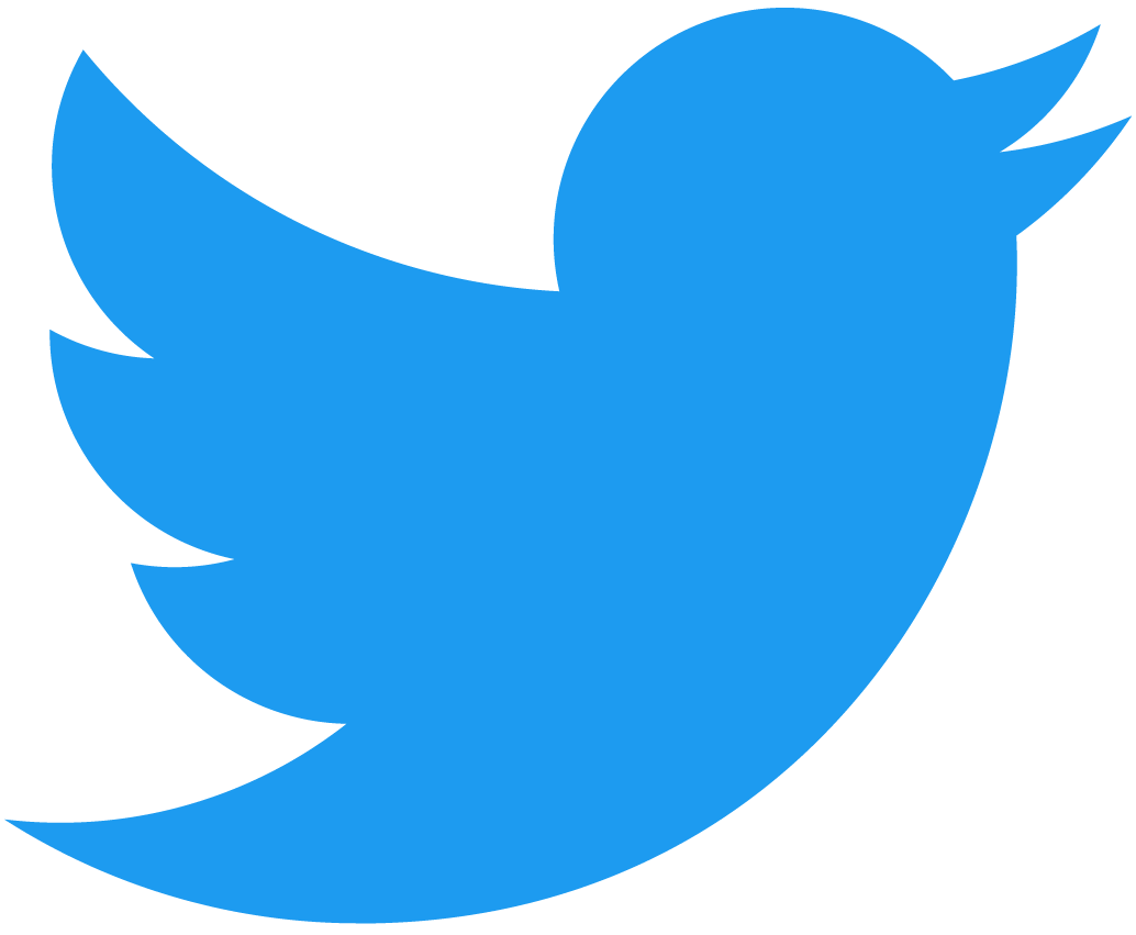 2021 Twitter logo - blue